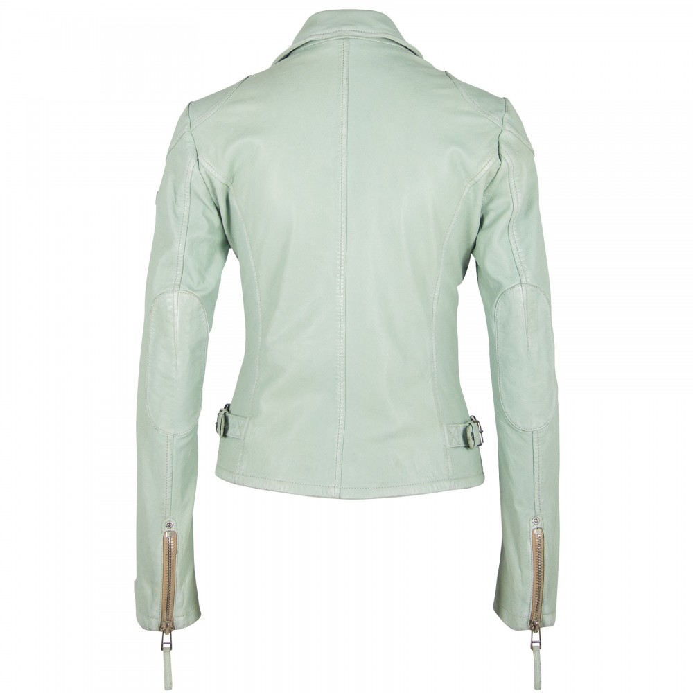 Geaca de Piele Naturala Dama Gipsy Verde Pal PGG S20 LABAGV Geaca de Piele Naturala Dama Gipsy Verde Pal PGG S20 LABAGV - readytowear.ro