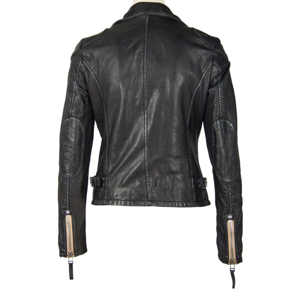 Geaca de Piele Dama Gipsy Neagra PGG S21 LABAGV – IMBRACAMINTE — fotografia 2