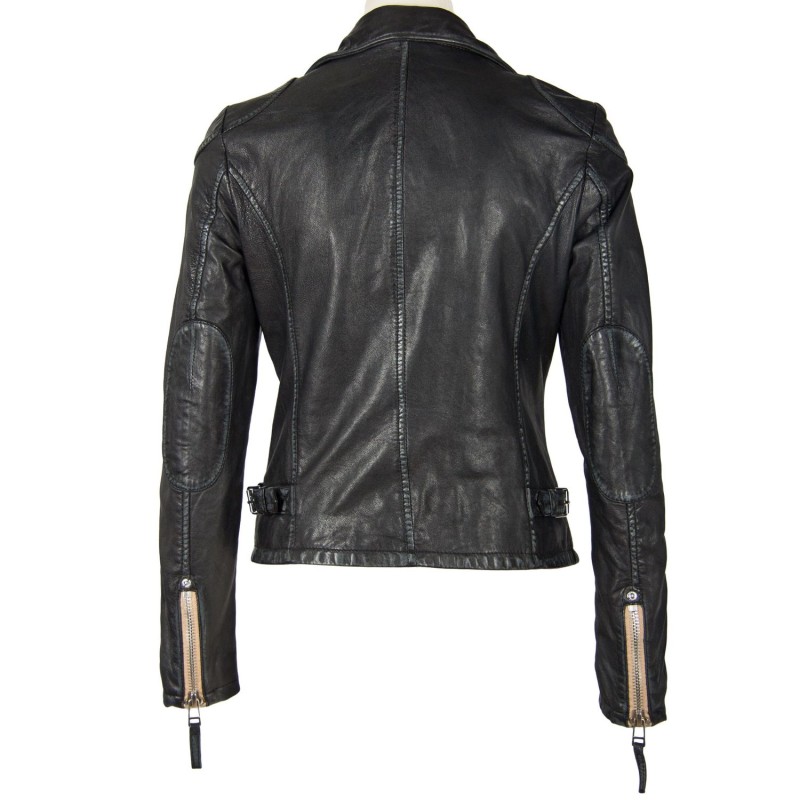 Geaca de Piele Dama Gipsy Neagra PGG S21 LABAGV – IMBRACAMINTE