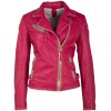 Geaca de Piele Naturala Dama Gipsy Fucsia PGG S21 LABAGV Geaca de Piele Naturala Dama Gipsy Fucsia PGG S21 LABAGV - readytowear