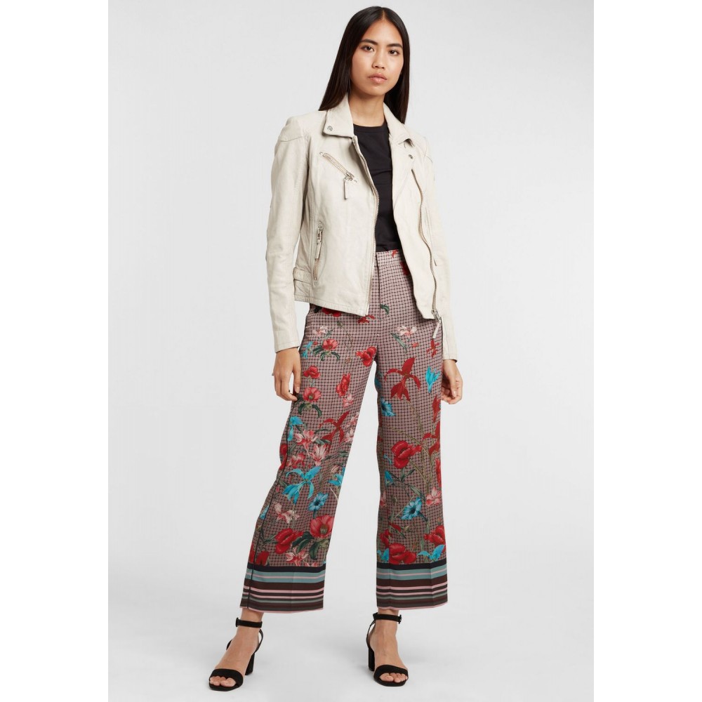 Geaca de Piele Dama Gipsy Alb Murdar PGG S21 LABAGV geci de piele - readytowear.ro