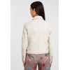Geaca de Piele Dama Gipsy Alb Murdar PGG S21 LABAGV geci de piele - readytowear.ro