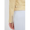 Geaca de Piele Dama Gipsy Galben Pal PGG S21 LABAGV geci de piele - readytowear.ro