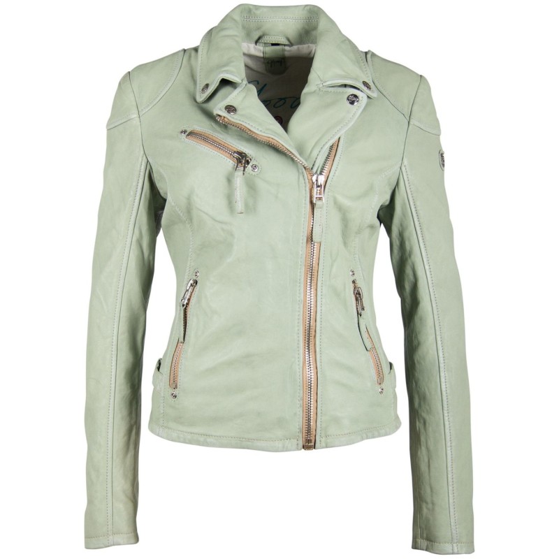 Geaca de Piele Dama Gipsy Verde Pal PGG S21 LABAGV – IMBRACAMINTE