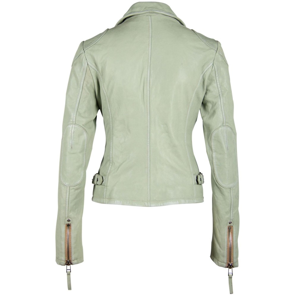 Geaca de Piele Dama Gipsy Verde Pal PGG S21 LABAGV Geaca de Piele Dama Gipsy Verde Pal PGG S21 LABAGV - readytowear.ro