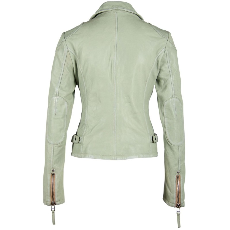 Geaca de Piele Dama Gipsy Verde Pal PGG S21 LABAGV – IMBRACAMINTE