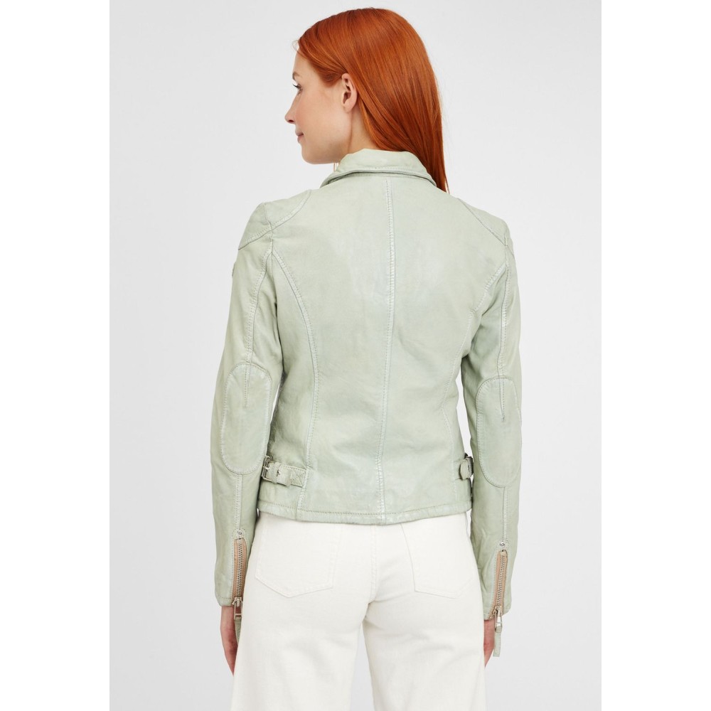 Geaca de Piele Dama Gipsy Verde Pal PGG S21 LABAGV Geaca de Piele Dama Gipsy Verde Pal PGG S21 LABAGV - readytowear.ro