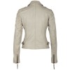 Geaca de Piele Dama Gipsy Alb Murdar PGG W20 LABAGV Geaca de Piele Dama Gipsy Alb Murdar PGG W20 LABAGV - readytowear.ro