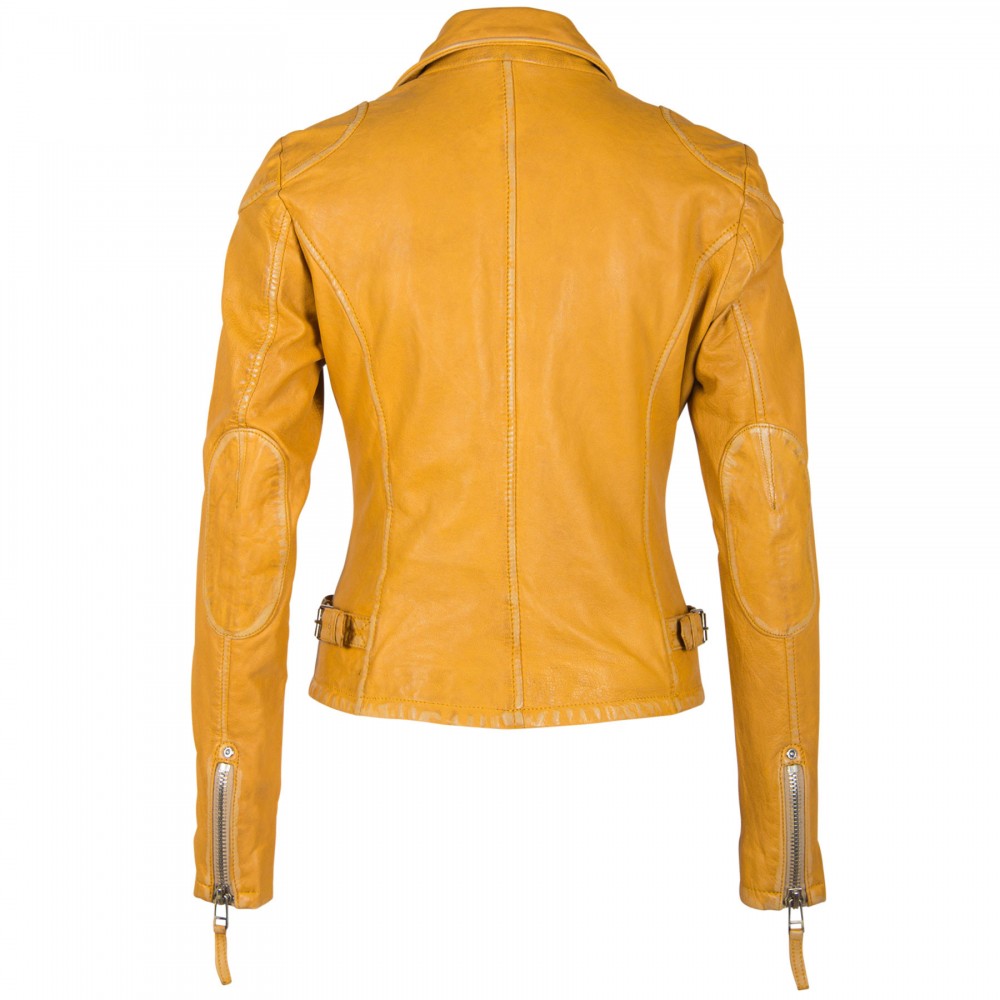 Geaca de Piele Dama Gipsy Galbena PGG W20 CF LABAGV Geaca de Piele Dama Gipsy Galbena PGG W20 CF LABAGV - readytowear.ro