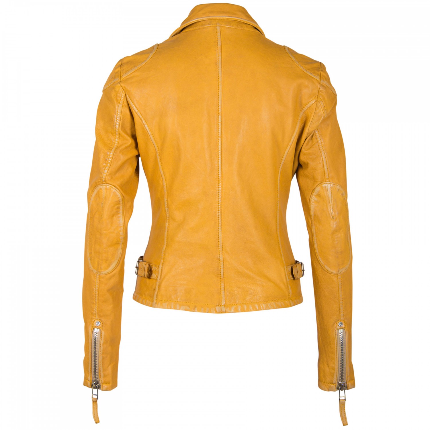 Geaca de Piele Dama Gipsy Galbena PGG W20 CF LABAGV – IMBRACAMINTE