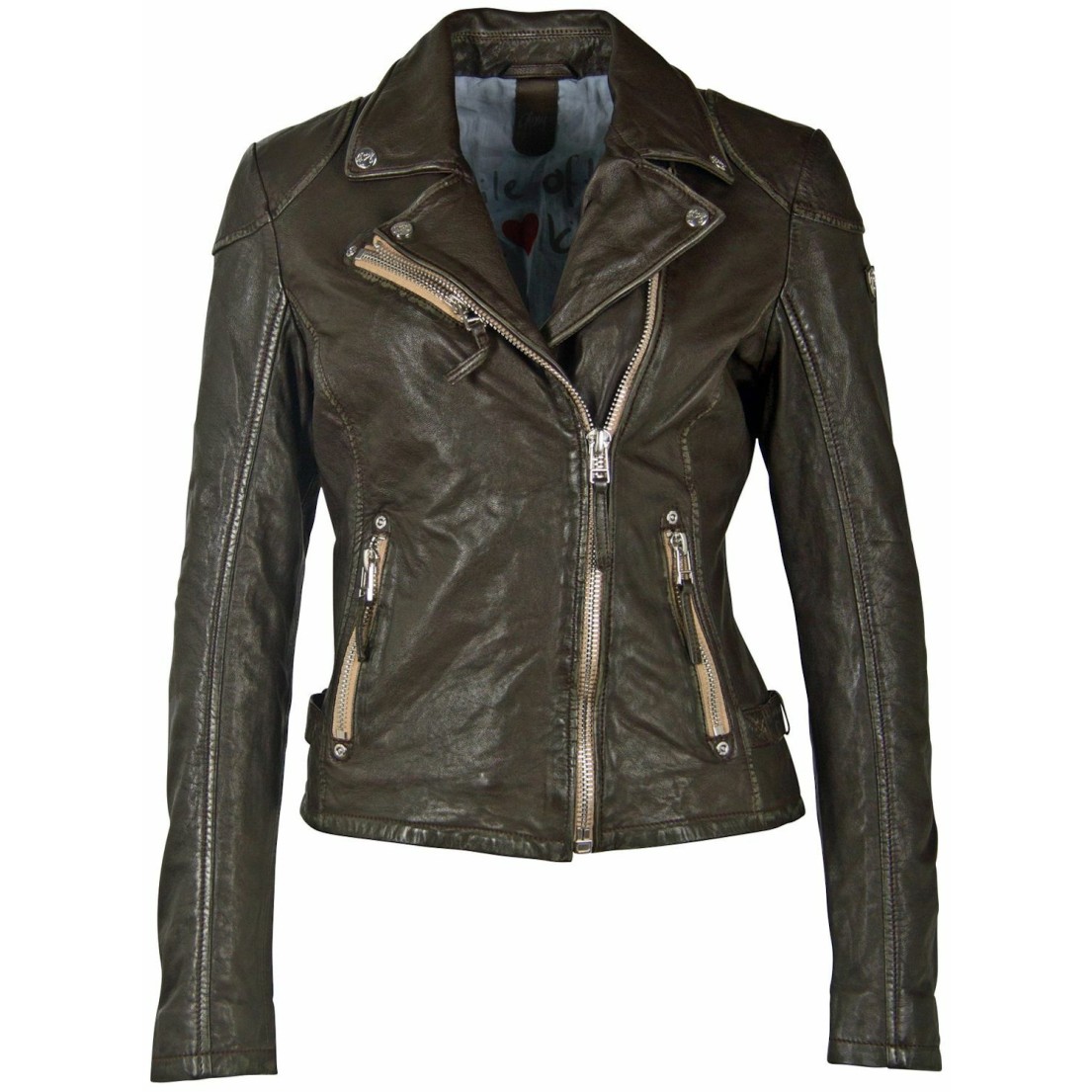 Geaca de Piele Dama Gipsy Maro Inchis PGG W21 LABAGV – IMBRACAMINTE Geaca de Piele Dama Gipsy Maro Inchis PGG W21 LABAGV – IMBRACAMINTE