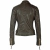 Geaca de Piele Dama Gipsy Maro Inchis PGG W21 LABAGV geci de piele - readytowear.ro