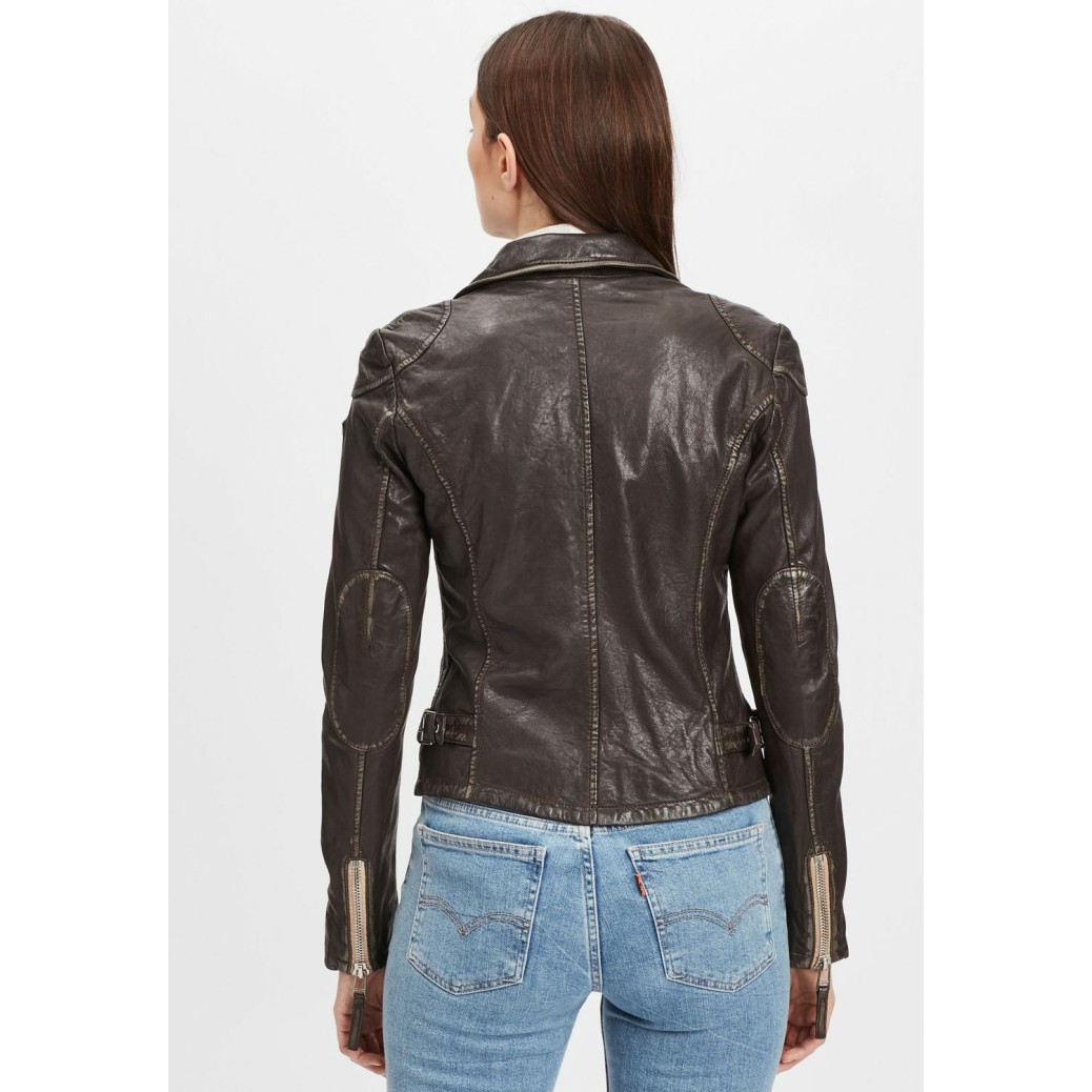 Geaca de Piele Dama Gipsy Maro Inchis PGG W21 LABAGV – IMBRACAMINTE Geaca de Piele Dama Gipsy Maro Inchis PGG W21 LABAGV – IMBRACAMINTE