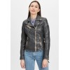 Geaca de Piele Dama Gipsy Bleumarin Inchis PGG W21 LABAGV geci de piele - readytowear.ro