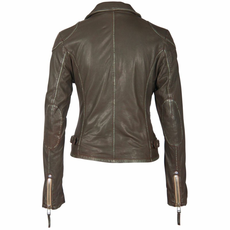 Geaca de Piele Dama Gipsy Olive PGG W21 LABAGV – IMBRACAMINTE Geaca de Piele Dama Gipsy Olive PGG W21 LABAGV – IMBRACAMINTE