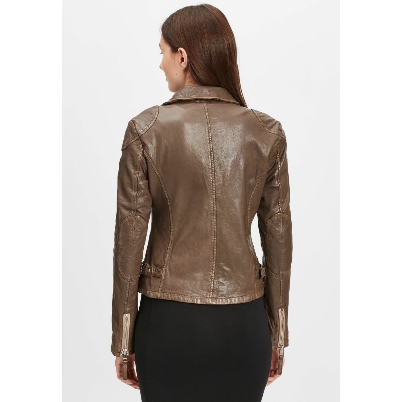 Geaca de Piele Dama Gipsy Olive PGG W21 LABAGV – IMBRACAMINTE Geaca de Piele Dama Gipsy Olive PGG W21 LABAGV – IMBRACAMINTE