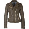 Geaca de Piele Dama Gipsy Olive PGG W21 LABAGV Geaca de Piele Dama Gipsy Olive PGG W21 LABAGV - readytowear