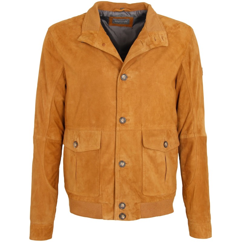 Geaca de Piele Naturala Barbati Gipsy Coniac Pax ZV – IMBRACAMINTE