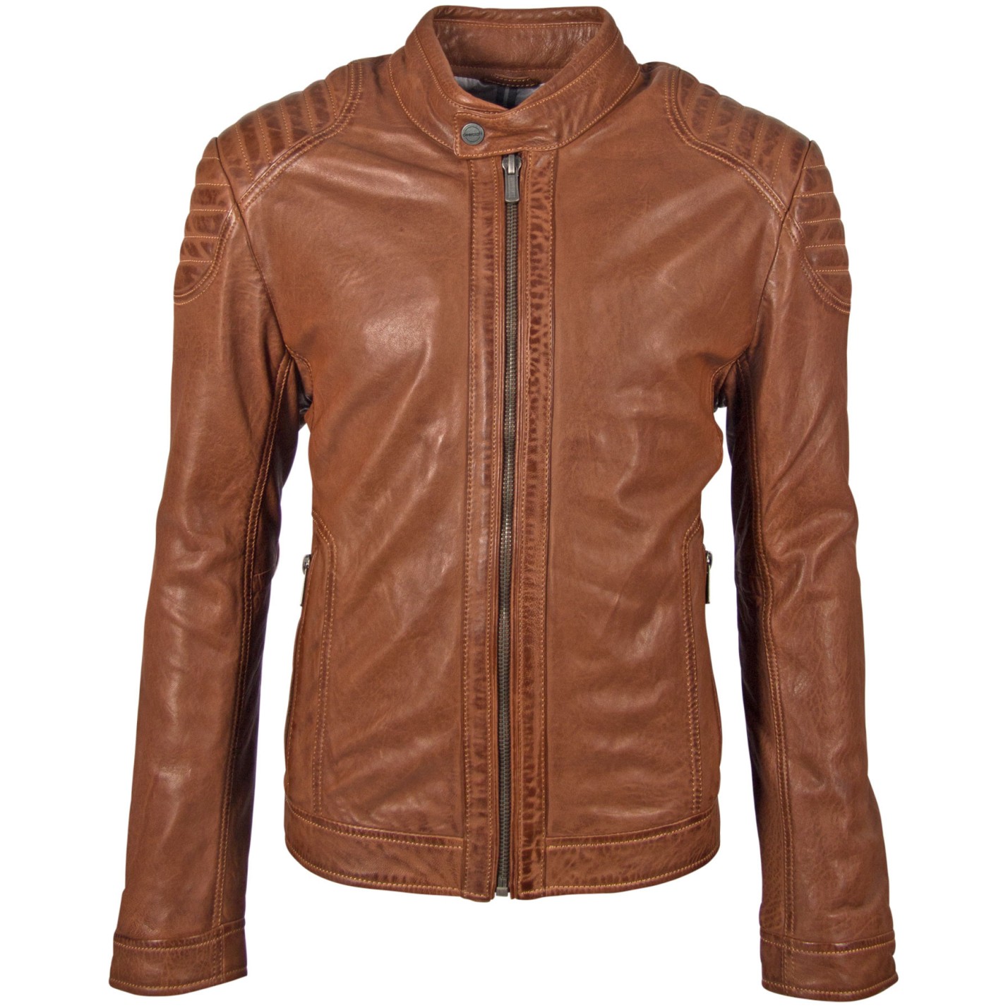 Geaca de Piele Barbati Deercraft Maro Inchis Pier NSLONTV – IMBRACAMINTE