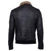 Geaca de Piele Naturala Barbati Gipsy Neagra Pilot W18 LANOV - readytowear.ro