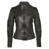 Geaca din Piele Naturala Dama Gipsy Neagra Promise SF LVW Geaca din Piele Naturala Dama Gipsy Neagra Promise SF LVW - readytowear