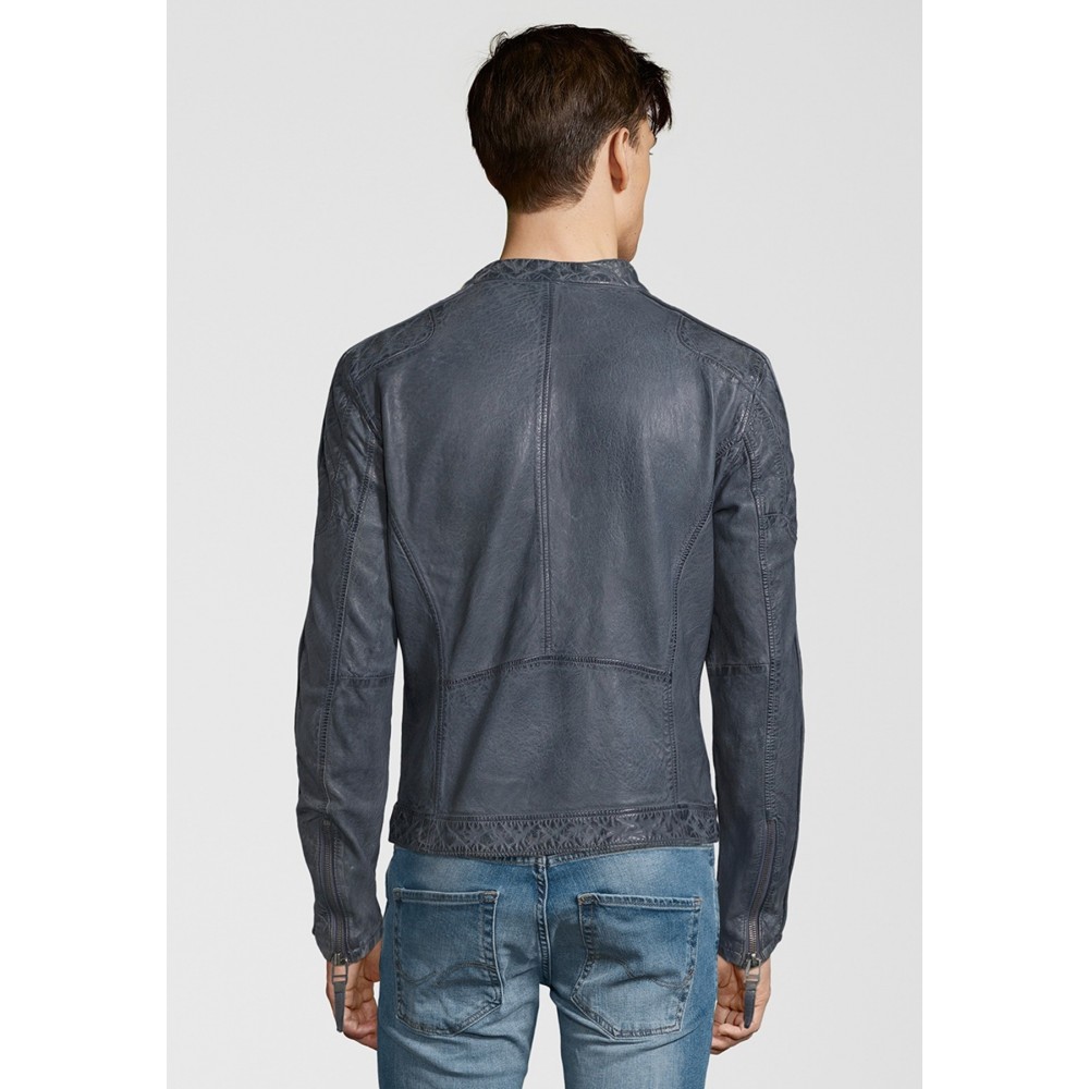 Geaca de Piele Naturala Barbati Gipsy Bleumarin Quinto SF LEGVW Geaca de Piele Naturala Barbati Gipsy Bleumarin Quinto SF LEGVW - readytowear.ro
