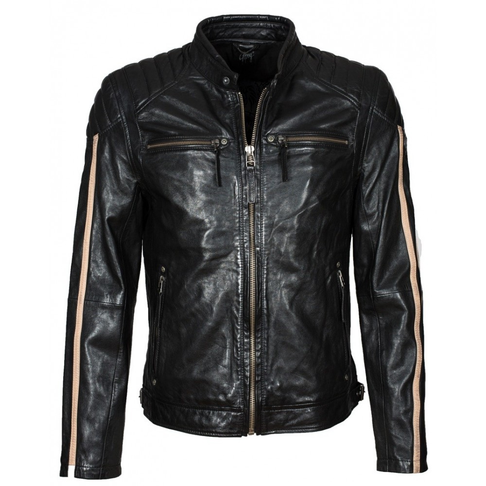 Geaca de Piele Naturala Barbati Gipsy Negru Antic Race W15 SF LROV Geaca de Piele Naturala Barbati Gipsy Negru Antic Race W15 SF LROV - readytowear.ro