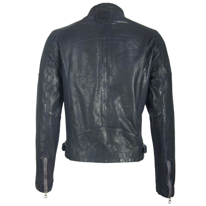 Geaca de Piele Naturala Barbati Gipsy Bleumarin Raik LAROV – IMBRACAMINTE Geaca de Piele Naturala Barbati Gipsy Bleumarin Raik LAROV – IMBRACAMINTE