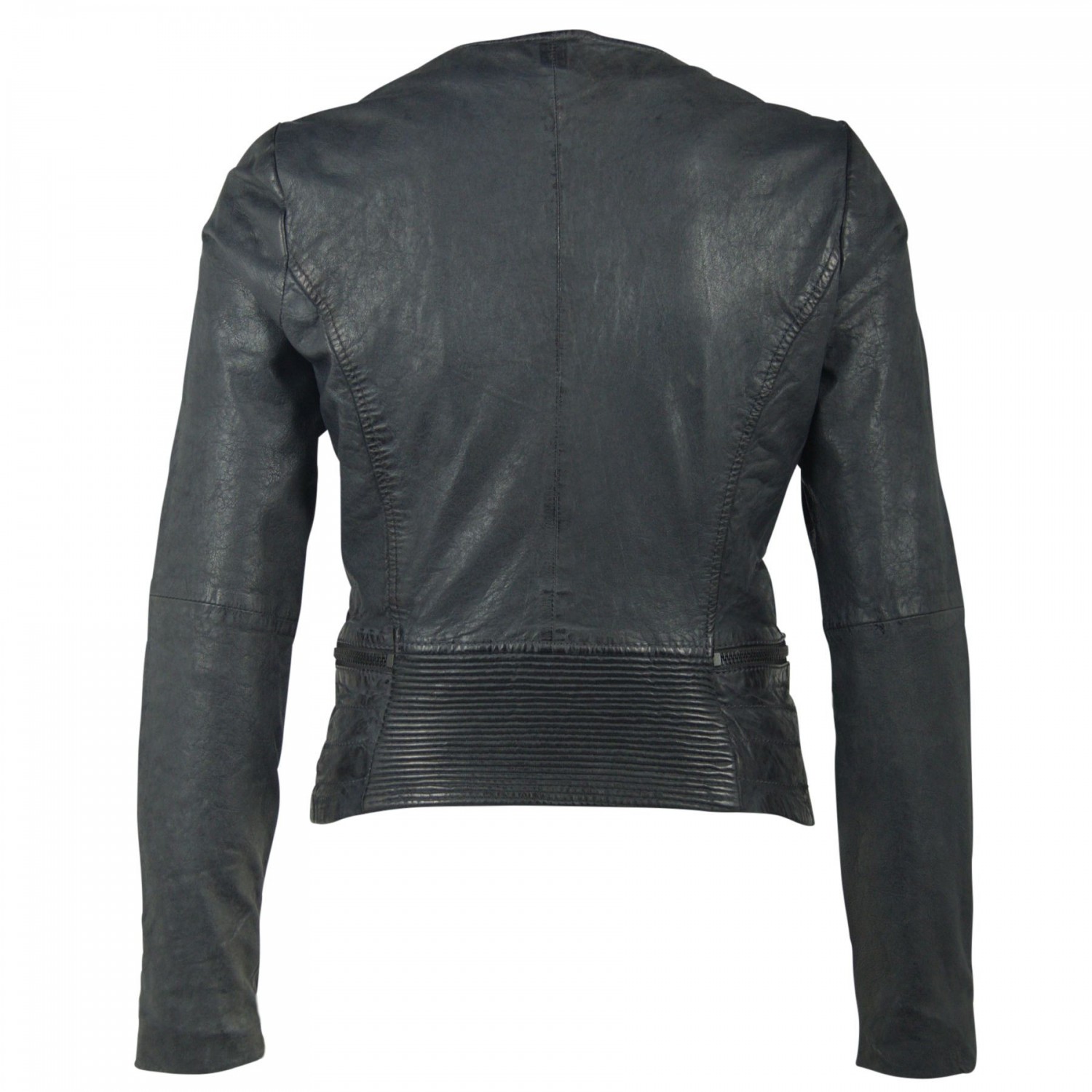 Geaca de Piele Naturala Dama Gipsy Neagra Rain SF LCOUNTV – IMBRACAMINTE