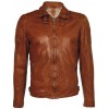 Geaca de Piele Barbati Gipsy Coniac Ramos LAWOV – Black Friday