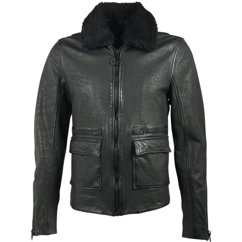 Geaca de Piele Naturala Barbati Gipsy Neagra Ramzey W18 SF NSLCOUNTV – IMBRACAMINTE Geaca de Piele Naturala Barbati Gipsy Neagra Ramzey W18 SF NSLCOUNTV – IMBRACAMINTE