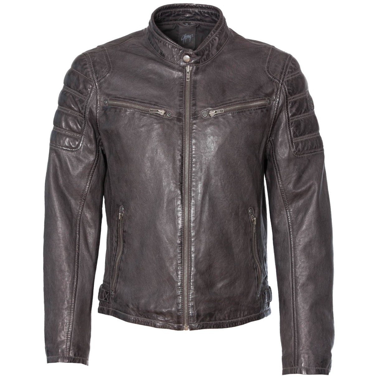 Geaca de Piele Barbati Gipsy Antracit Rick SF LVW – IMBRACAMINTE Geaca de Piele Barbati Gipsy Antracit Rick SF LVW – IMBRACAMINTE