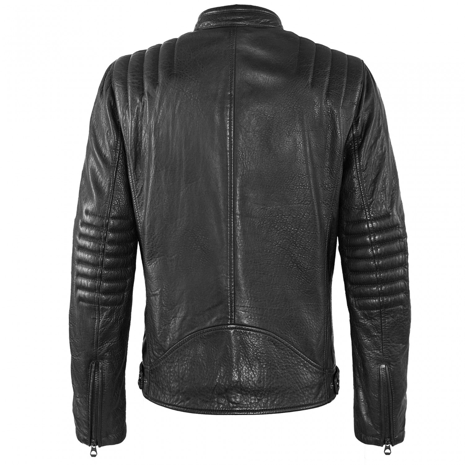 Geaca de Piele Naturala Barbati Gipsy Neagra Rio NZLVT – IMBRACAMINTE