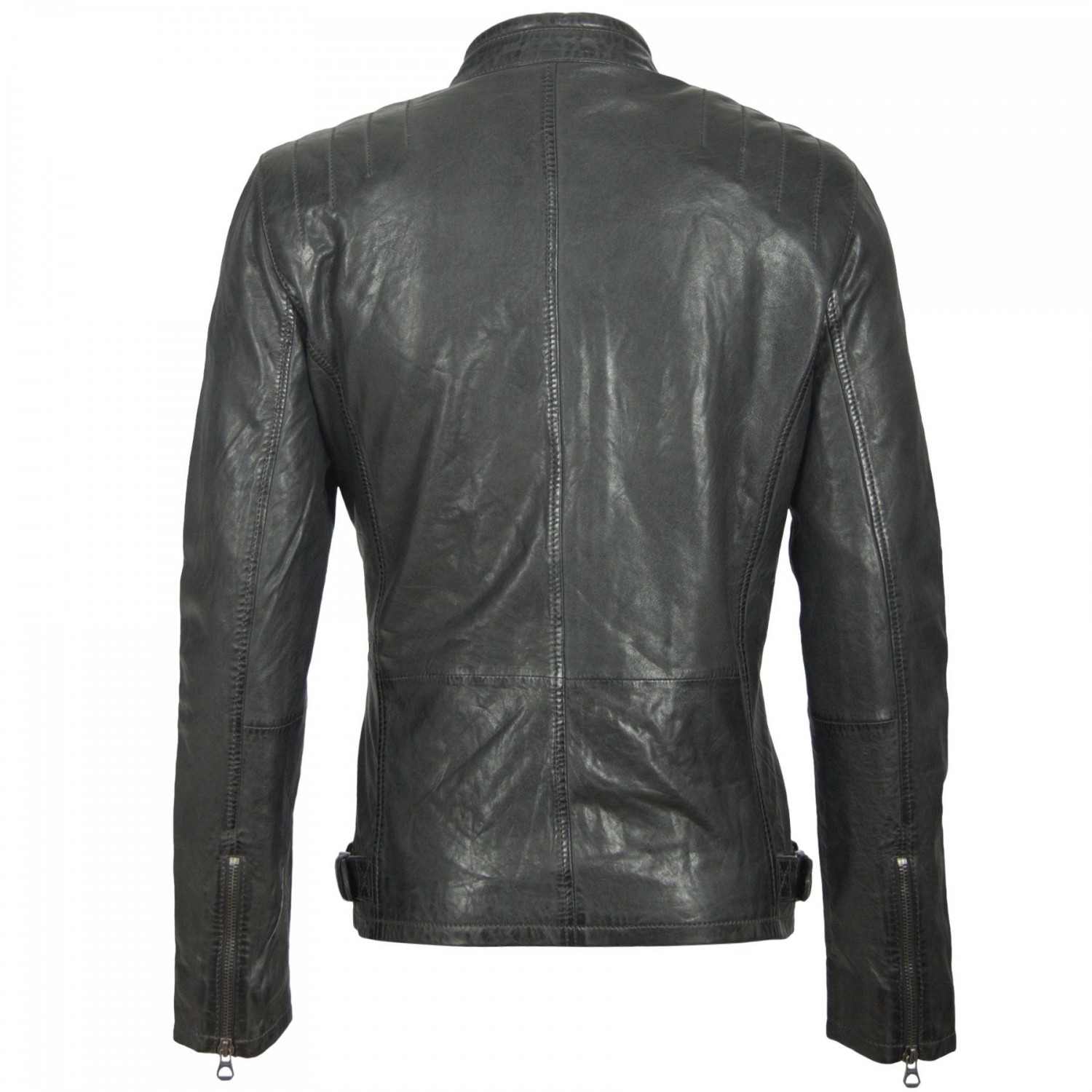 Geaca de Piele Naturala Barbati Gipsy Antracit Rio S19 NZLVT – IMBRACAMINTE