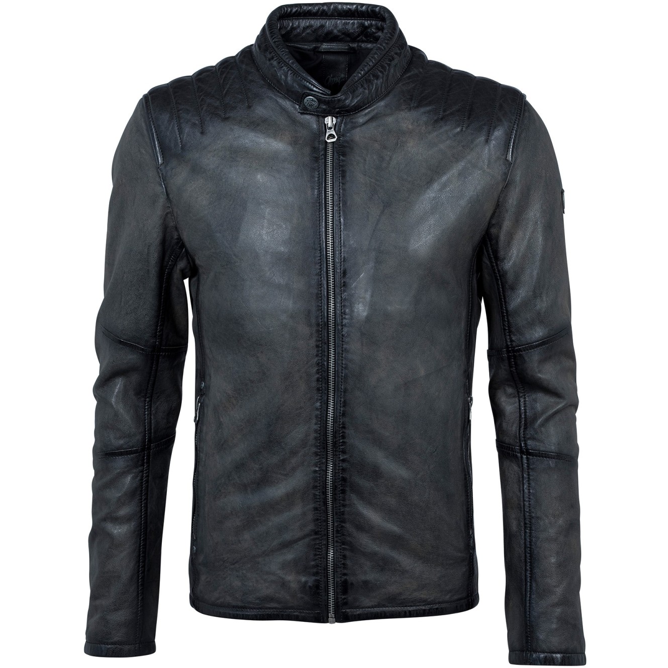 Geaca de Piele Naturala Barbati Gipsy Vintage Kaki Rio W18 SF LASANV – IMBRACAMINTE