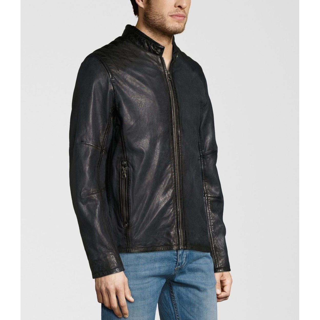 Geaca de Piele Naturala Barbati Gipsy Vintage Bleumarin Rio W18 SF LASANV – IMBRACAMINTE Geaca de Piele Naturala Barbati Gipsy Vintage Bleumarin Rio W18 SF LASANV – IMBRACAMINTE