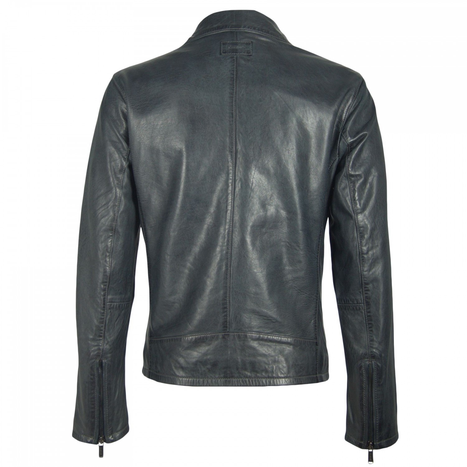 Geaca de Piele Naturala Barbati Gipsy Bleumarin River NSLV – IMBRACAMINTE