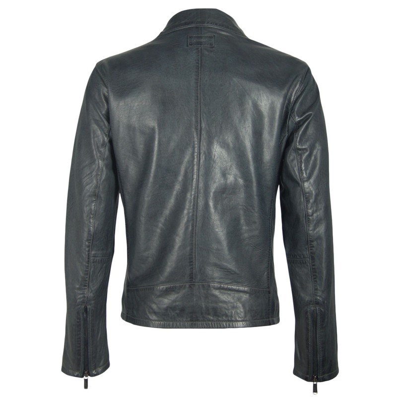 Geaca de Piele Naturala Barbati Gipsy Bleumarin River NSLV – IMBRACAMINTE Geaca de Piele Naturala Barbati Gipsy Bleumarin River NSLV – IMBRACAMINTE