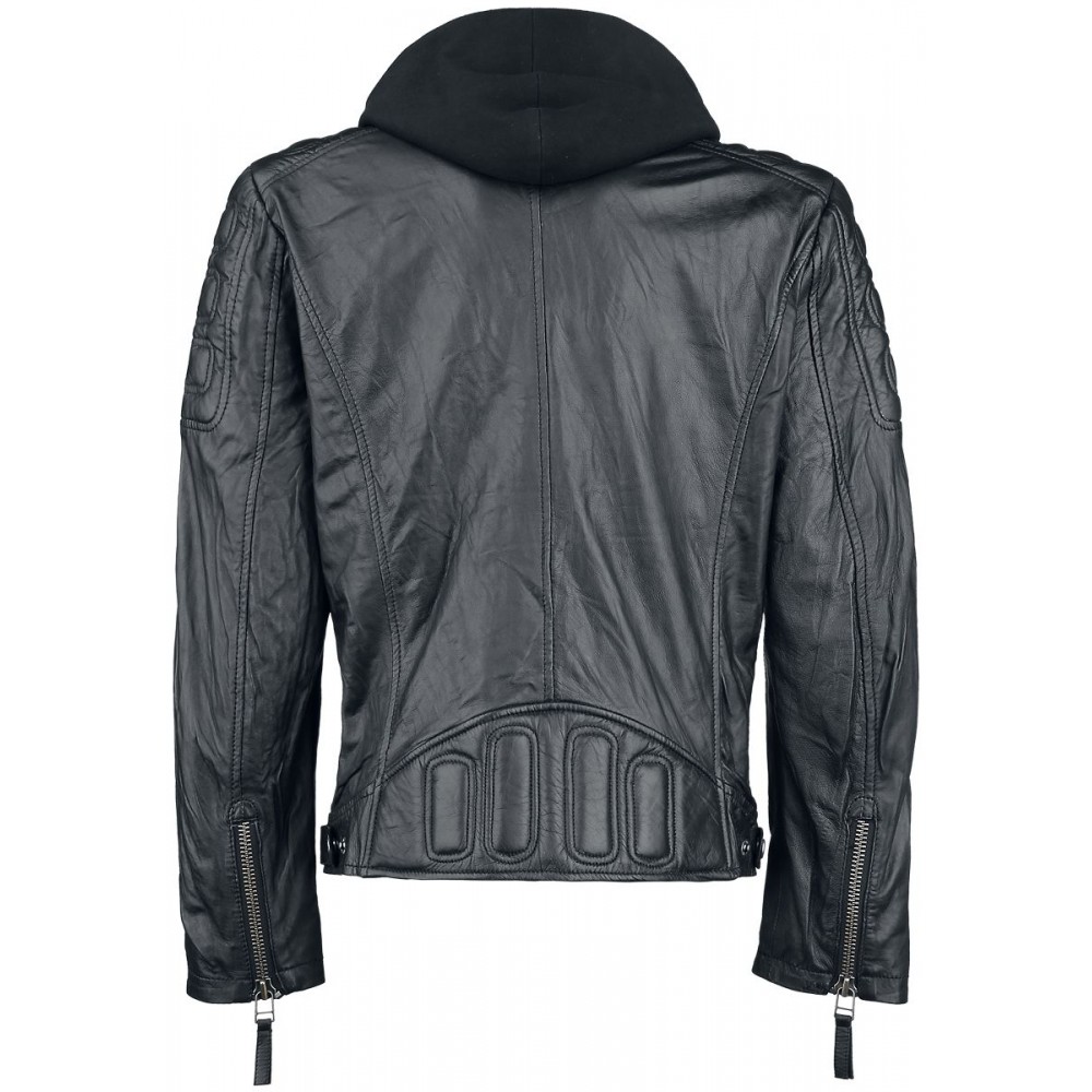 Geaca de Piele Naturala Barbati Gipsy Neagra Rodney SF SNWV Geaca de Piele Naturala Barbati Gipsy Neagra Rodney SF SNWV - readytowear.ro