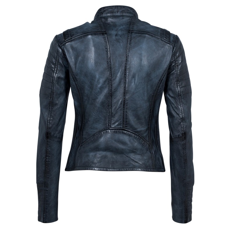 Geaca de Piele Naturala Dama Gipsy Bleumarin Vintage Romie LASANV – IMBRACAMINTE Geaca de Piele Naturala Dama Gipsy Bleumarin Vintage Romie LASANV – IMBRACAMINTE