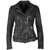 Geaca de Piele Naturala Dama Gipsy Neagra Ruri SF LAMEZV - readytowear