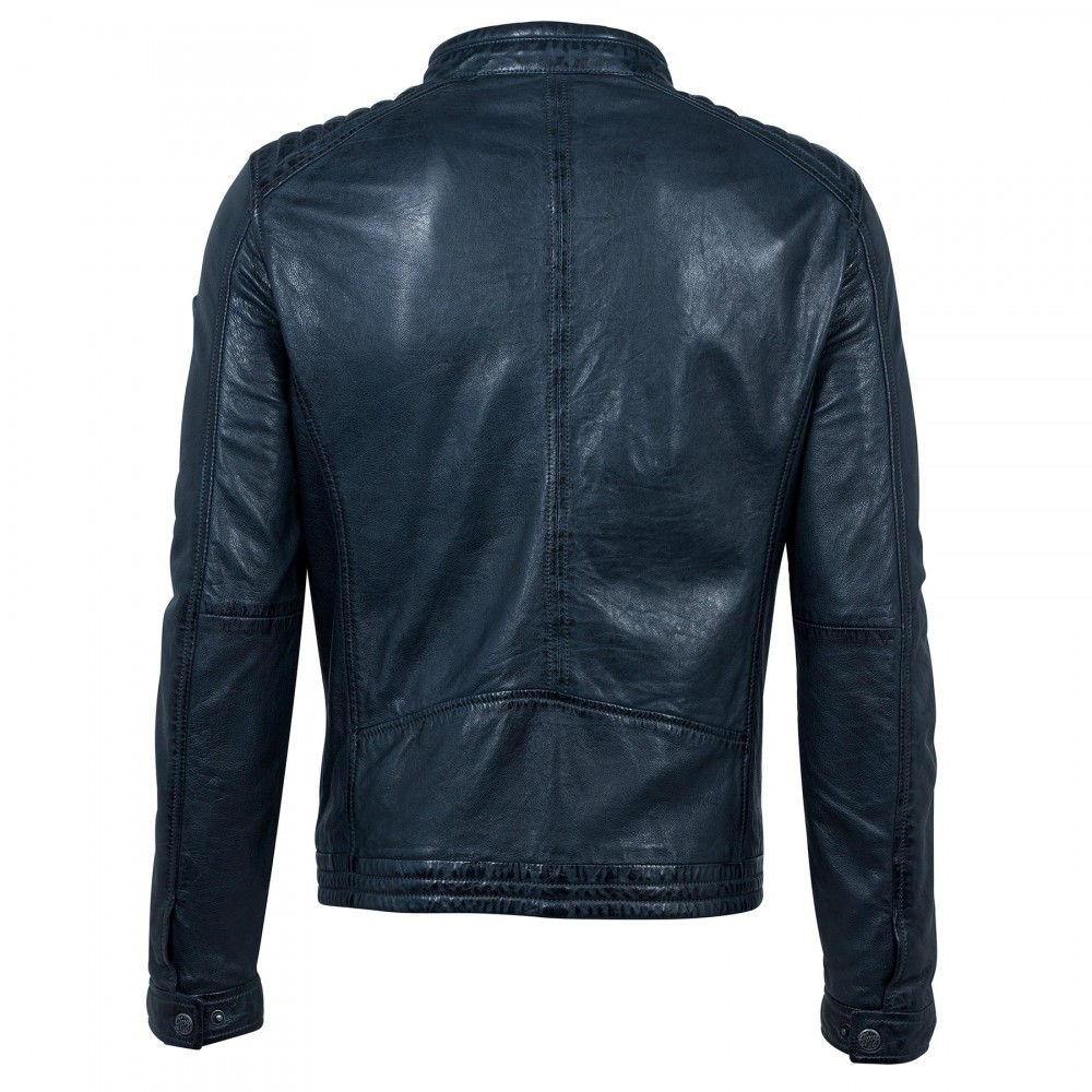 Geaca de Piele Naturala Barbati Gipsy Bleumarin Rusty LATRIV Geaca de Piele Naturala Barbati Gipsy Bleumarin Rusty LATRIV - readytowear.ro