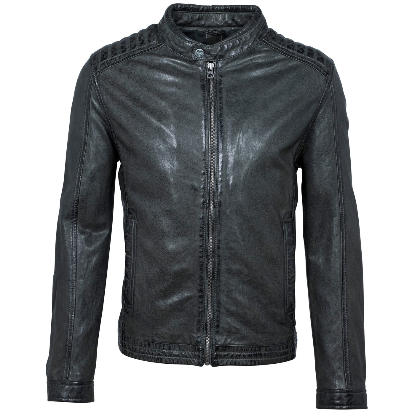 Geaca de Piele Naturala Barbati Gipsy Olive Rusty LATRIV – Black Friday