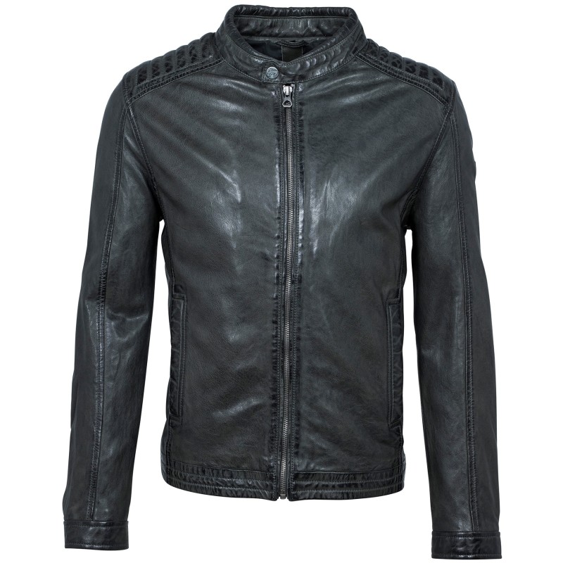 Geaca de Piele Naturala Barbati Gipsy Olive Rusty LATRIV – IMBRACAMINTE