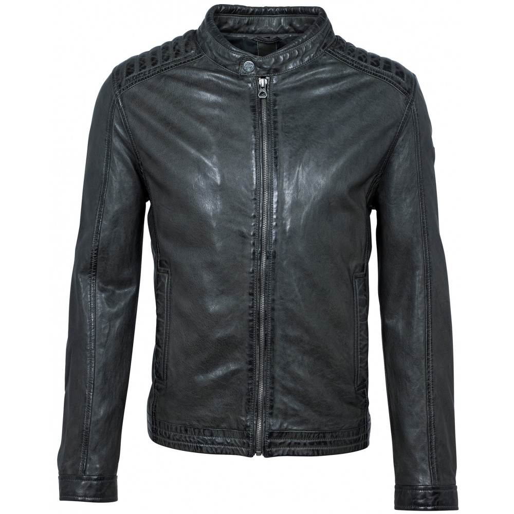 Geaca de Piele Naturala Barbati Gipsy Olive Rusty LATRIV Geaca de Piele Naturala Barbati Gipsy Olive Rusty LATRIV - readytowear