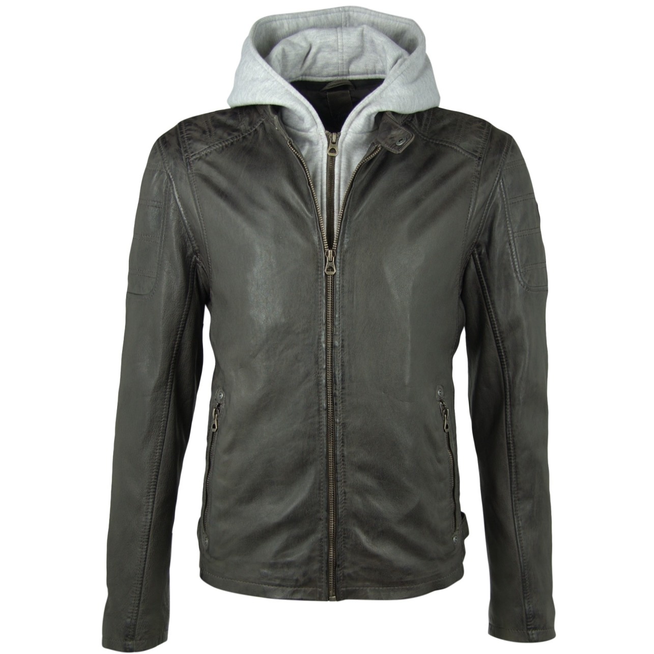 Geaca de Piele Barbati Gipsy Antracit Rylo LAKEV BIO – IMBRACAMINTE Geaca de Piele Barbati Gipsy Antracit Rylo LAKEV BIO – IMBRACAMINTE