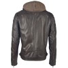 Geaca de Piele Barbati Gipsy Maro Inchis Rylo LAKEV BIO geci de piele - readytowear.ro
