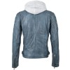 Geaca de Piele Barbati Gipsy Albastru Deschis Rylo LAKEV geci de piele - readytowear.ro
