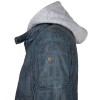 Geaca de Piele Barbati Gipsy Albastru Deschis Rylo LAKEV geci de piele - readytowear.ro