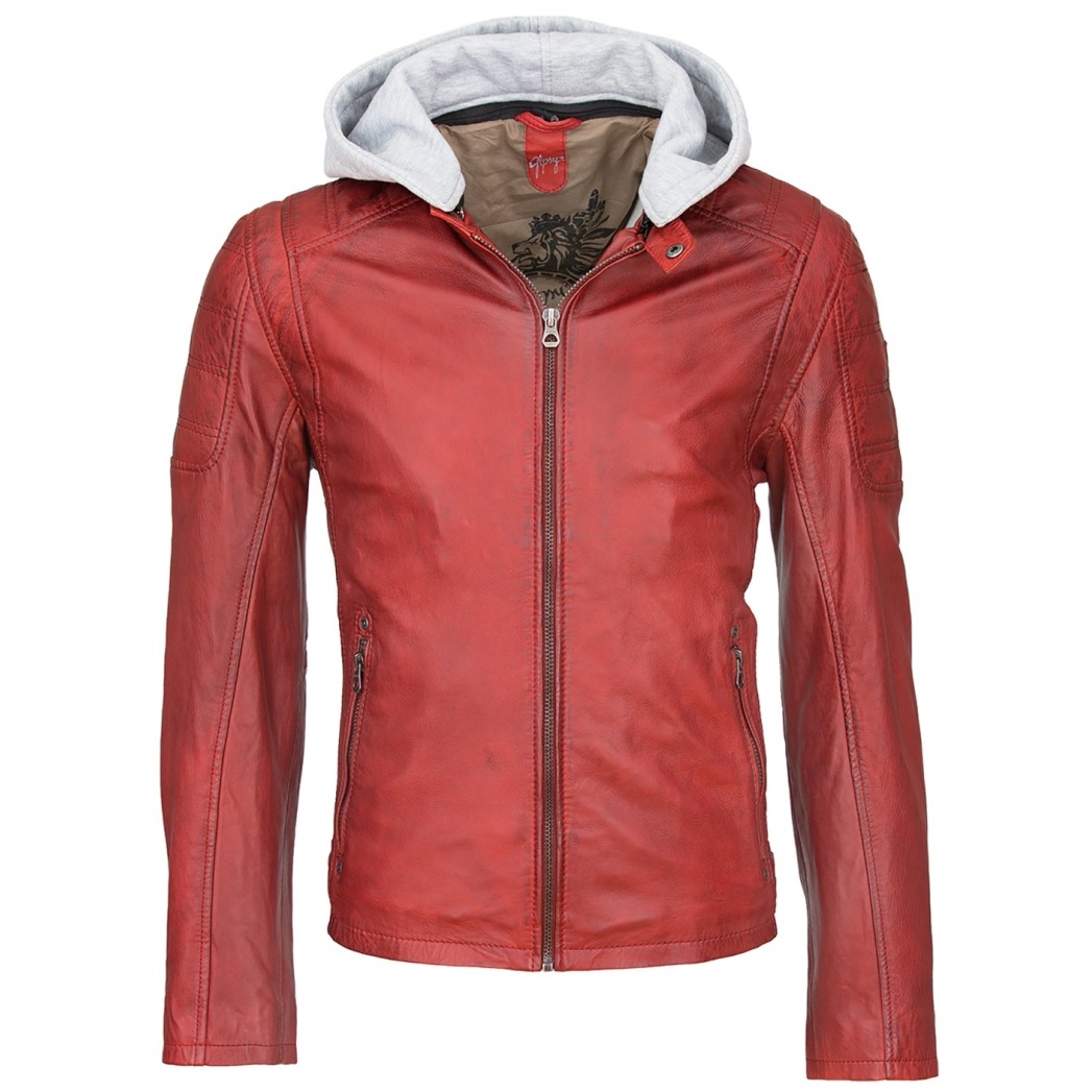 Geaca de Piele Naturala Barbati Gipsy Rosie Rylo LAKEV – Black Friday